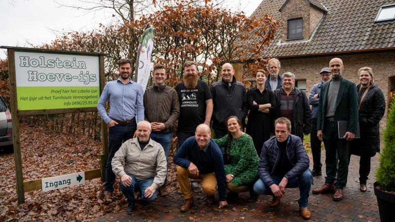 Verschillende getroffen boeren kwamen hun verhaal vertellen op de persconferente over de nieuwe actie ‘Red je Boer’.