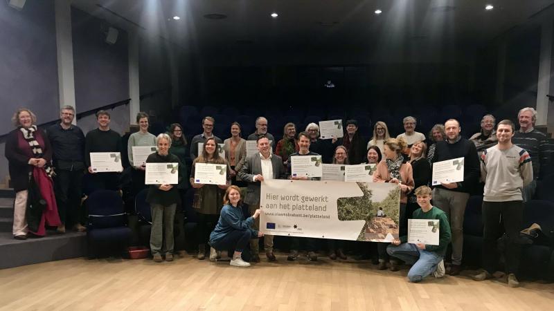 12 plattelandsprojecten kregen samen zo