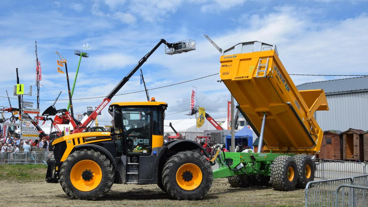 Joskin Trans-KTP 22/50 dumper.