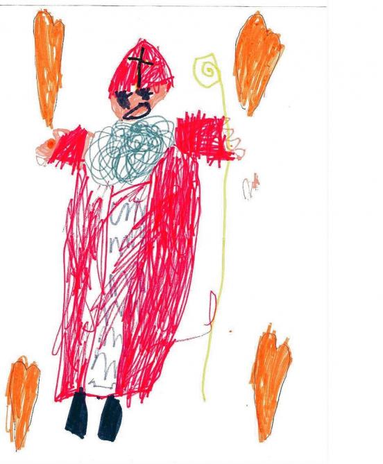 Teken Sinterklaas En Stuur Ons Uw Tekening Landbouwleven