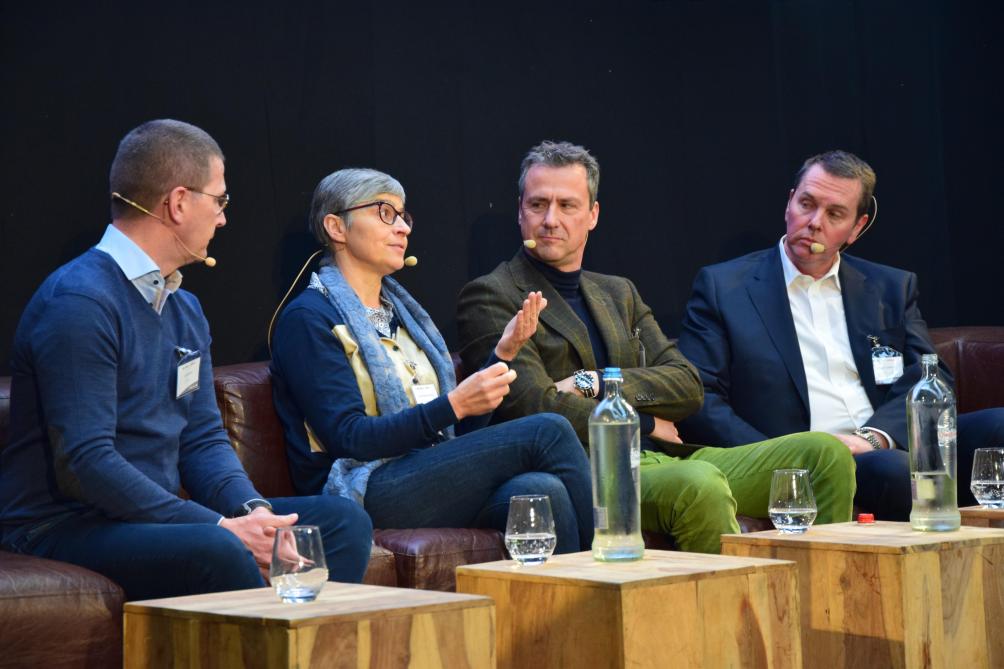 “Bio kan ook grootschalig”, vindt Lieve Vercauteren, directeur van BioForum.