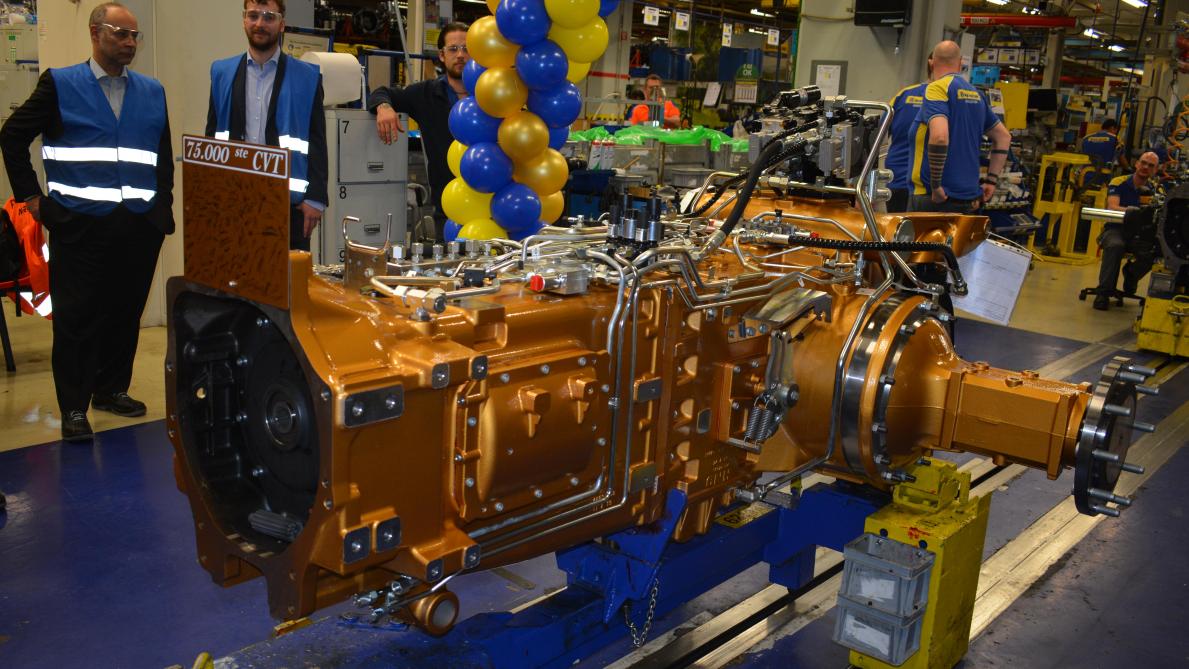 CNH-fabriek in Antwerpen presenteert 75.000ste CVT - Landbouwleven
