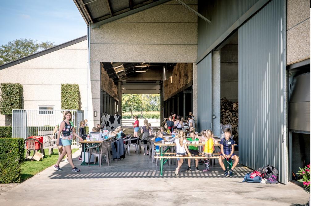 Op de KOEgekke Boerderijdag waren zo’n 90 kinderen aanwezig.