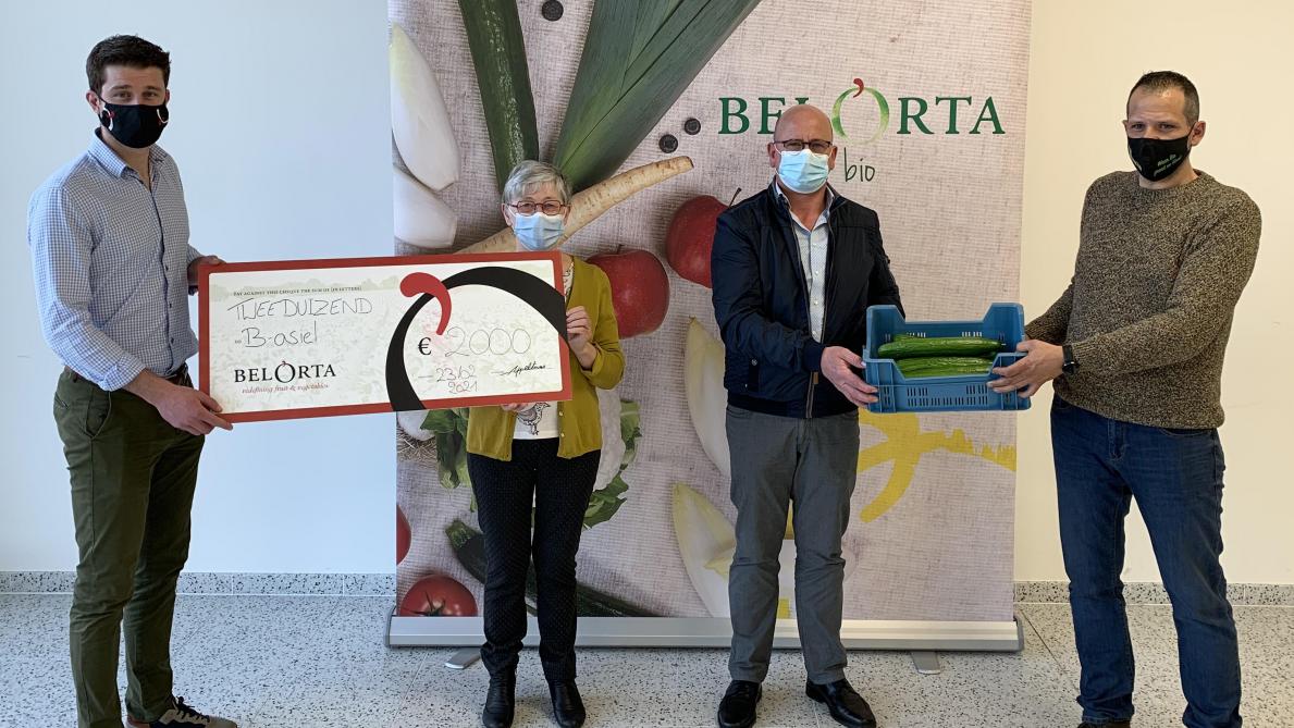 In 2020 werden 2.500.000 stuks bio-komkommers verkocht bij BelOrta.