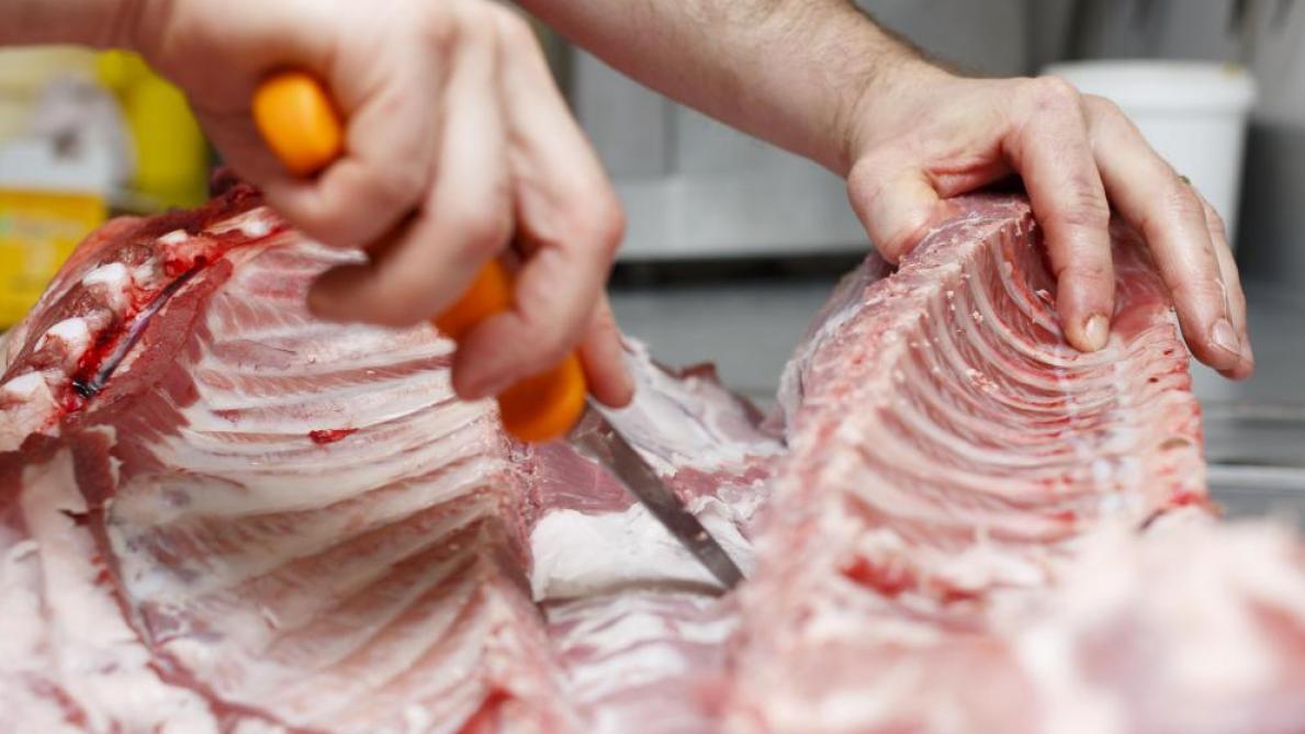 China voert veel diepgevroren varkensvlees in.