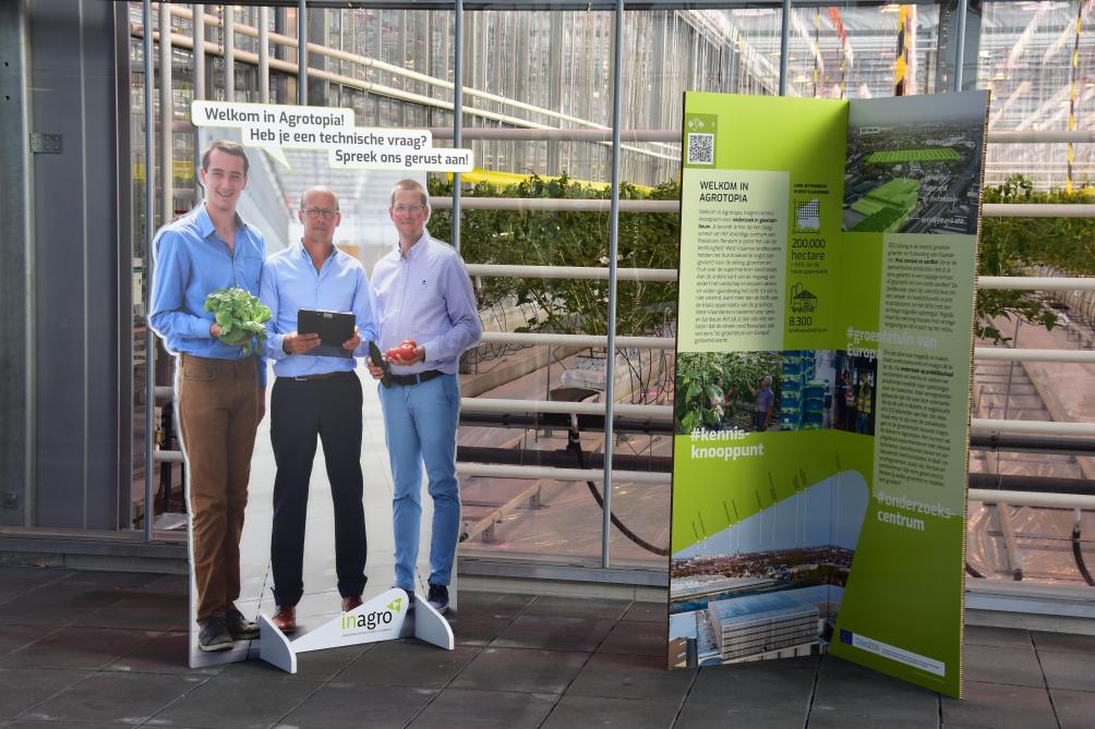 Agrotopia in Roeselare werd recent geopend en focust volop op glastuinbouw en stadslandbouw.