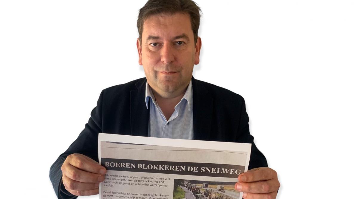 Vlaams parlementslid Bart Dochy verzet zich tegen agribashing.