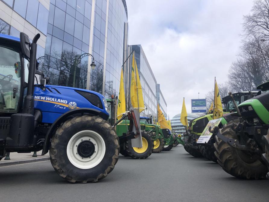 Op 13 en 14 december zal Brussel ingepalmd worden door Europese boeren mét tractoren.