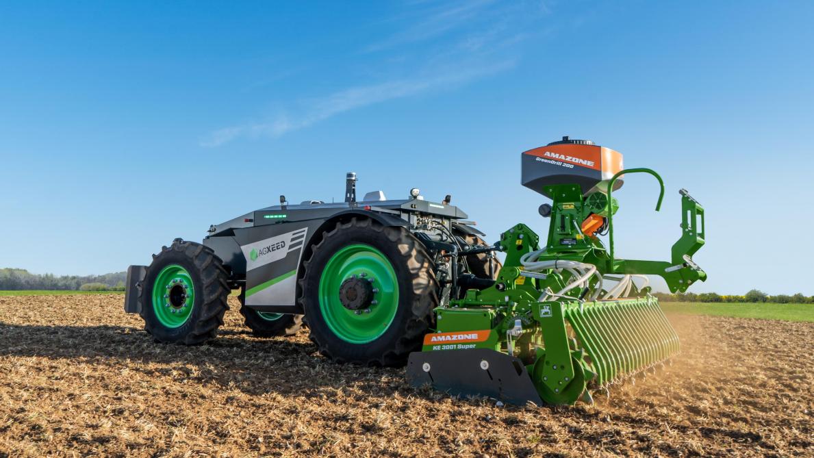 Claas en Amazone versterken hun samenwerking met AgXeed, Nederlands fabrikant van landbouwrobots.