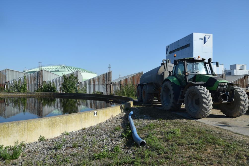 Sinds 2018 wordt er gezuiverd water ter beschikking gesteld voor de landbouwers en de groendiensten van de stad.