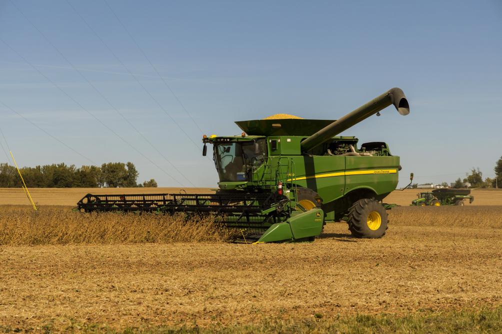 De soja-oogst in de Verenigde Staten (VS) blijft goed vooruitgaan.