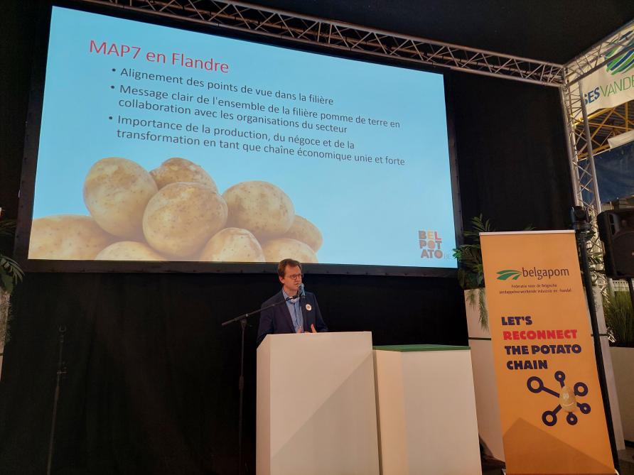 Steven De Cuyper stond stil bij  de werking van Belpotato.be.