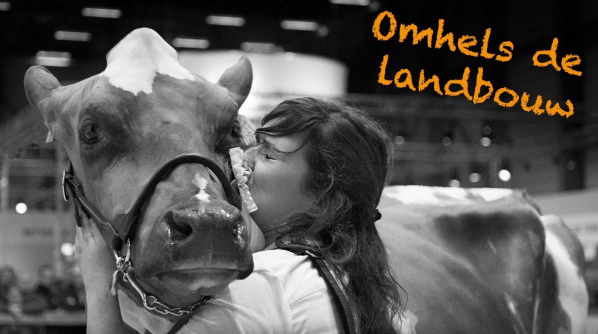 Het emotionele moment wanneer Mieke de prijskamp won, werd op Agriflanders 2019 vastgelegd.