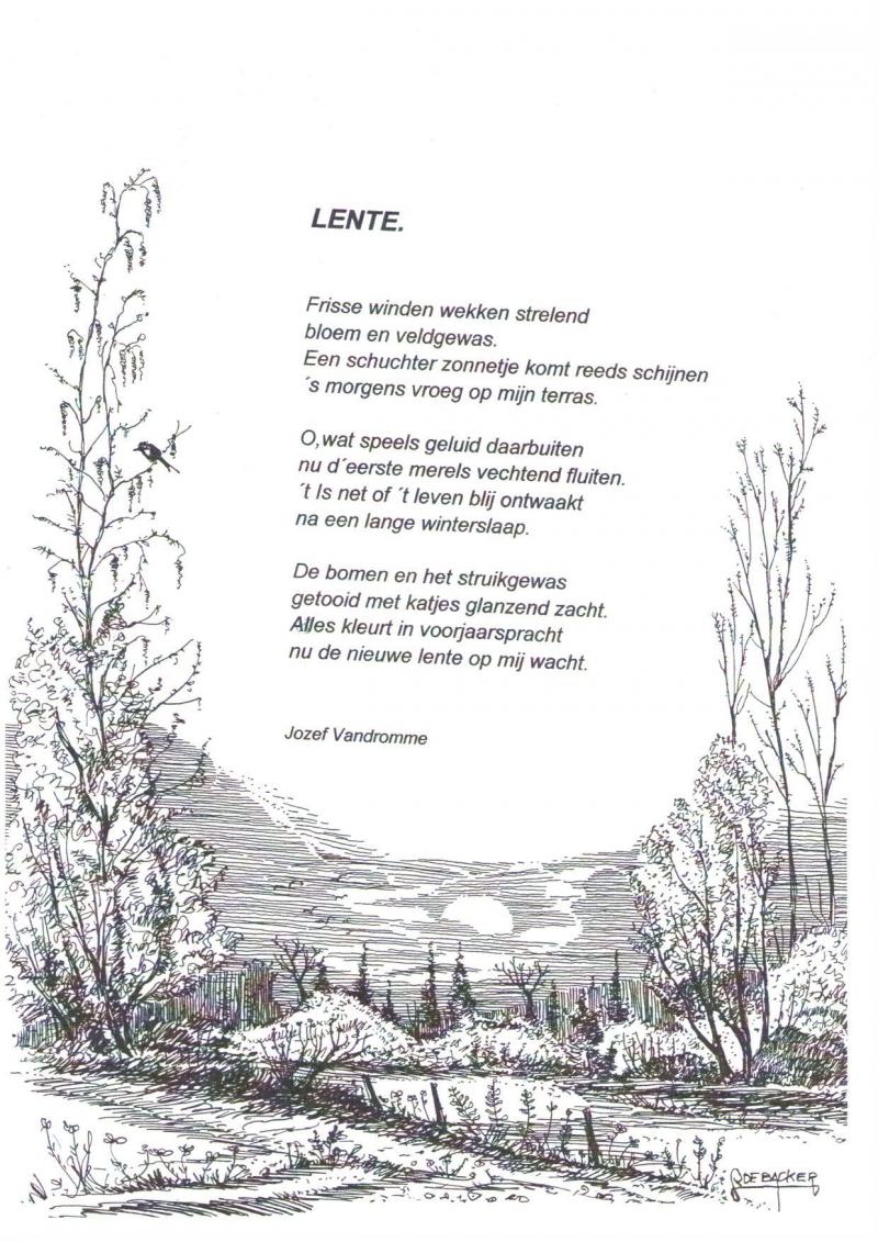 Lente in een gedicht Landbouwleven Lente in een gedicht Landbouwleven