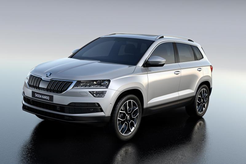 De Skoda Karoq biedt heel wat ruimte binnenin.