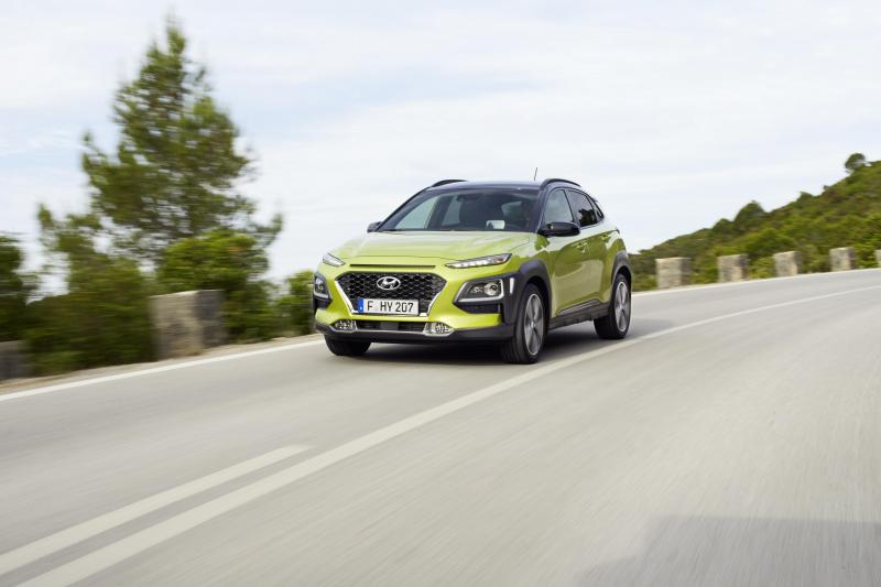 Hyundai komt in de tweede jaarhelft met de Kona op de markt, een kleine SUV.