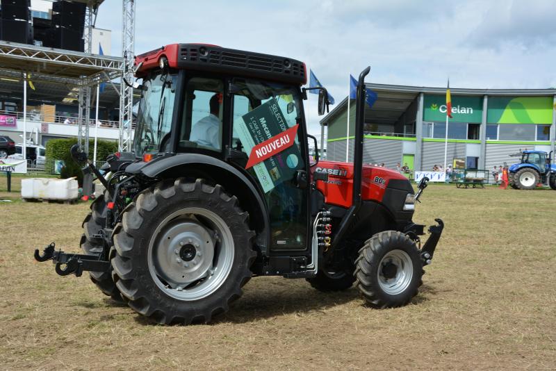 De Quantum smalspoortractoren van Case IH hebben een geavanceerd luchtfiltersysteem aan boord.
