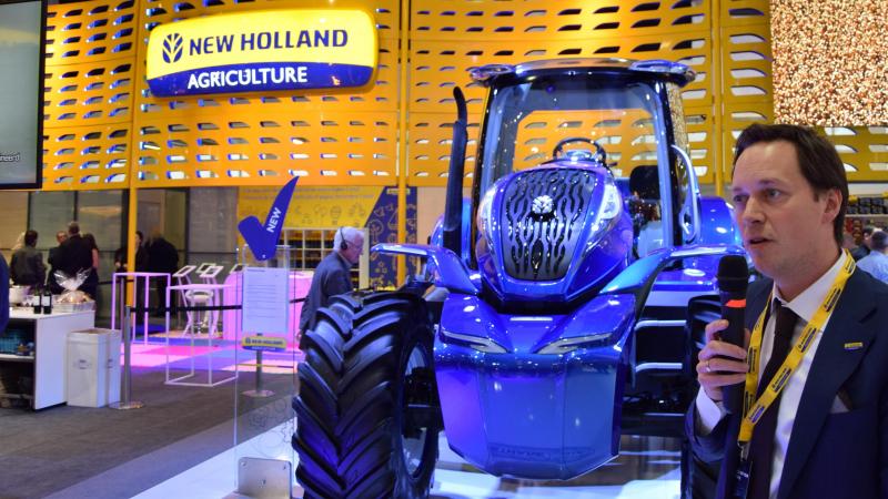 De tractor op methaan- brandstof wordt stilaan een realiteit en geeft een inzicht hoe tractordesign er in de toekomst kan uitzien , aldus Tomas Lekens.