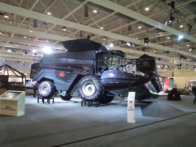 Ideal-maaidorser van Agco (Massey Ferguson en Fendt).