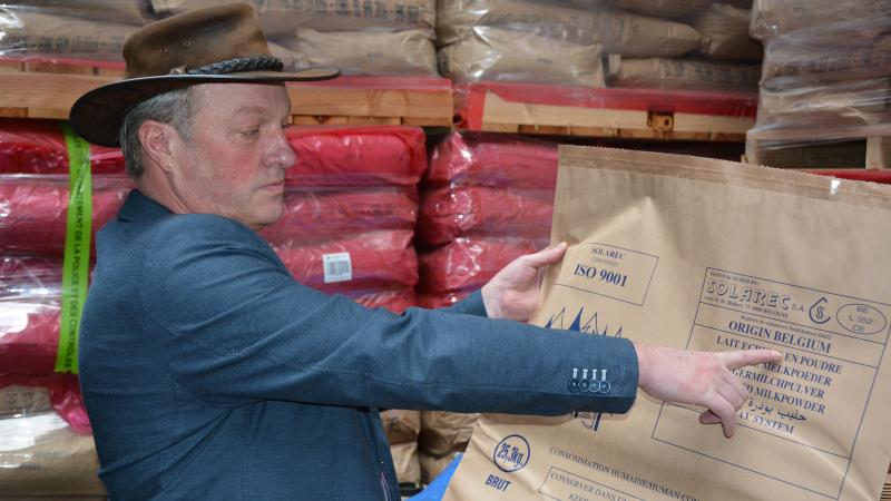 Erwin Schöpges pleit ervoor dat Belgische  melkerijen een productielimiet aan hun  melkveehouders geven.