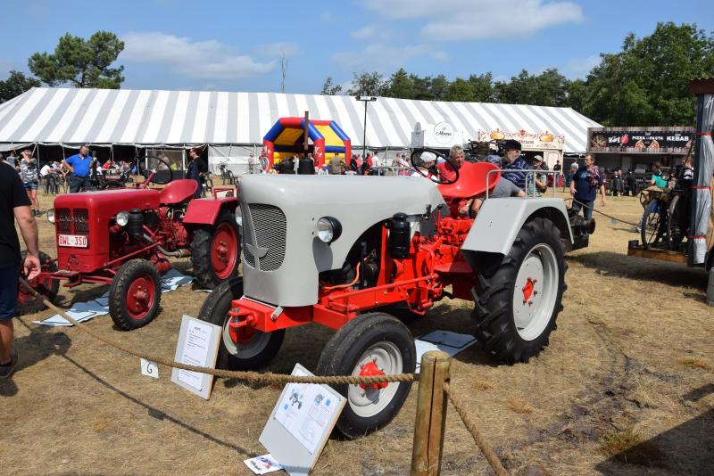 Motte A930 tractor met 4-cilinder Mercedes motor (27 pk) uit 1968.