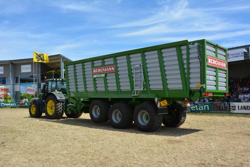 L’autochargeuse Shuttle 510 K de Bergmann est doté d’un rotor de 184 cm de largeur, soit le plus grand du marché.