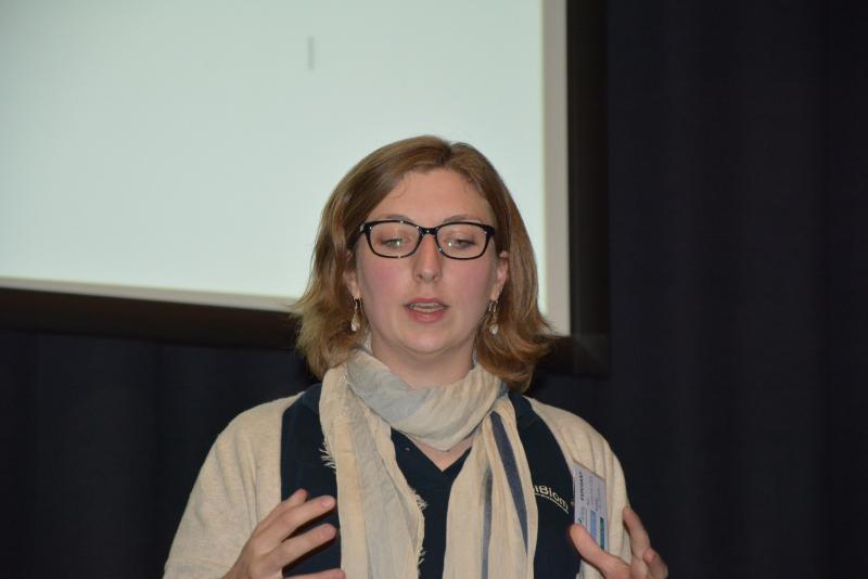 Het digestaat vormt een mooi alternatief voor synthetische meststoffen, wat toelaat de productiekosten hierbij te verlagen , benadrukt Cécile Heneffe.