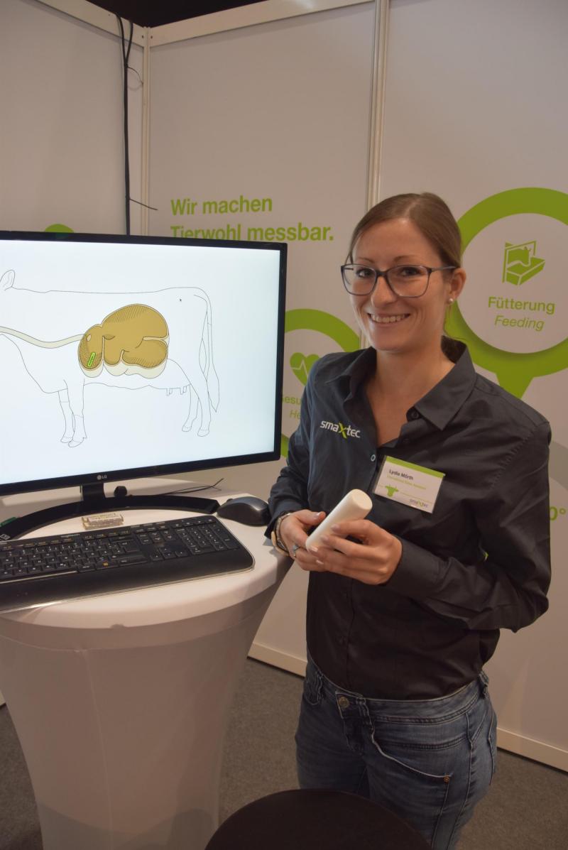Activiteitsmeting via een bolus kan  niet verloren raken of afvallen.