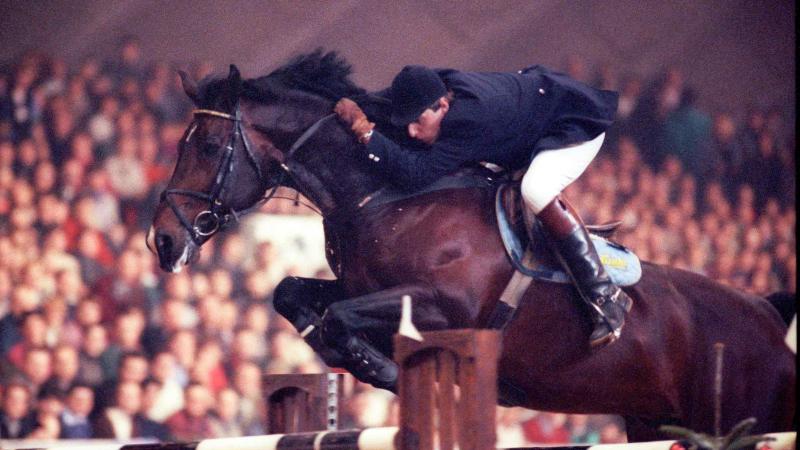 Darco en Ludo Philippaerts op de  Kerstjumping Mechelen van 1993.