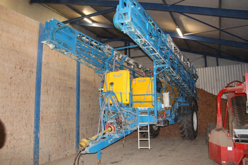 Op de nieuwst Delvano HA5000-spuitmachine gaat Blitterswijk dit jaar een nieuwe wingsprayer zetten.