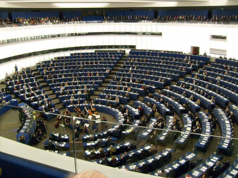 In het Europees Parlement zitten ruim 700 volksvertegenwoordigers.