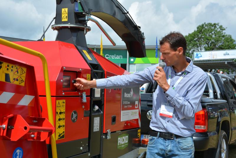 Tijdens de voorstelling van de machines zal Gaëtan Dubois de kenmerken van de geselecteerde machines toelichten.