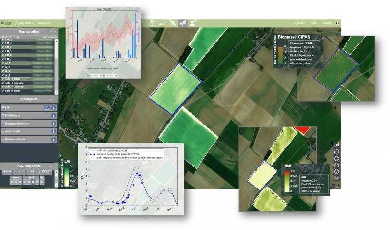 Belcam gebruikt satellietgegevens om waarnemingen te doen en adviezen op perceelsniveau te geven.