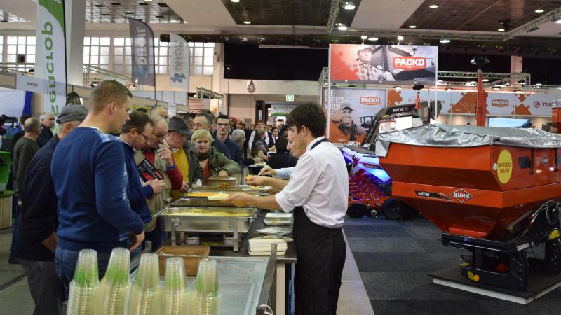 De professionele dag waarmee Agribex opende, bleek een gesmaakt initiatief, net als het middagmaal dat de bezoekers werd aangeboden.