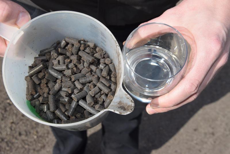 Biogasinstallatie Arbio produceert kunstmestkorrels met een hoge N/P-verhouding. Het overblijvende permeaat van de omgekeerde osmose kan gebruikt worden als irrigatiewater.