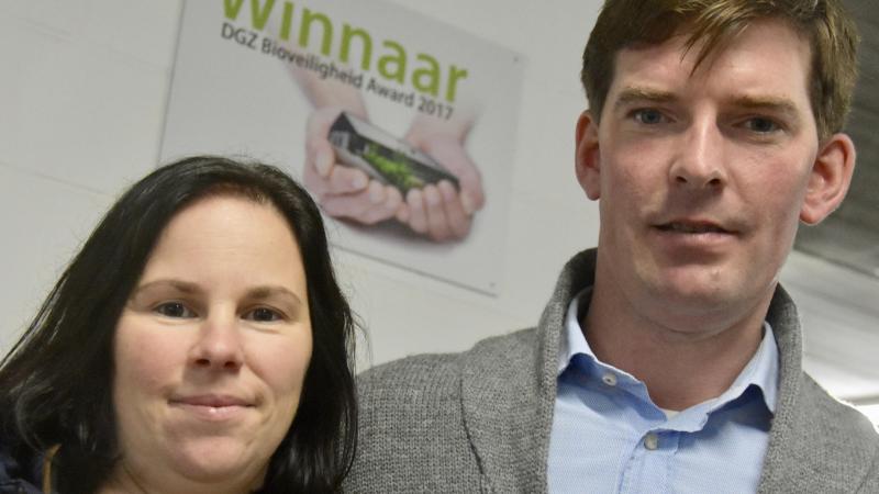 Twee jaar geleden wonnen Geert en Veerle de Bioveiligheid Award voor vleesvee van DGZ,  een erkenning waar ze terecht trots op zijn.