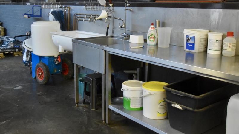 Veel aandacht werd besteed aan een apart sanitair blok.