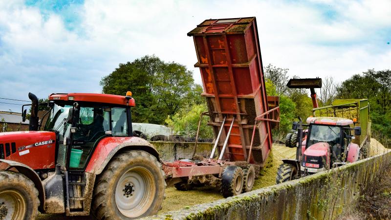 Het loonbedrijf beschikt over meerdere silagewagens en kipwagens met aangedreven  wielassen.