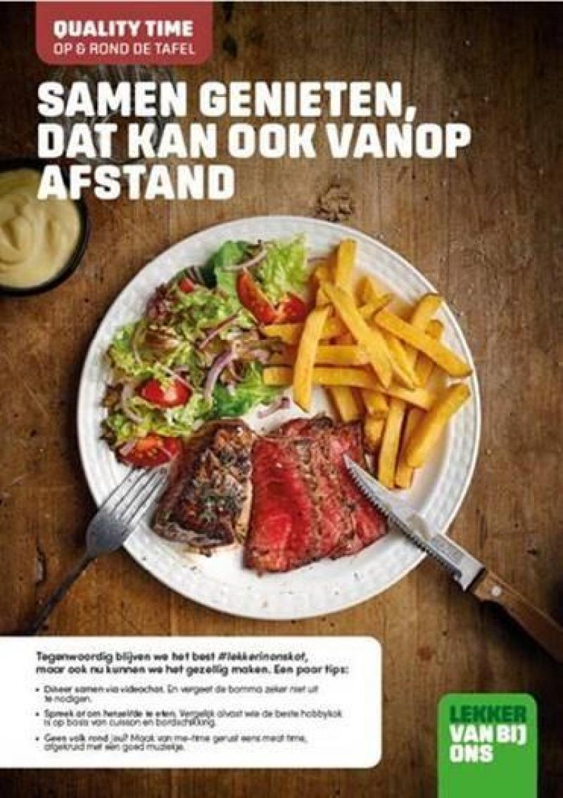 VLAM maakte zijn campagnes ‘coronaproof’.