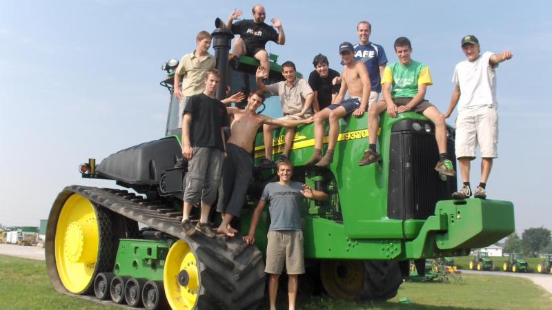 In 2006 gingen de zesdejaars en hun begeleiders op het einde van hun stage op rondreis in Canada en de VS.