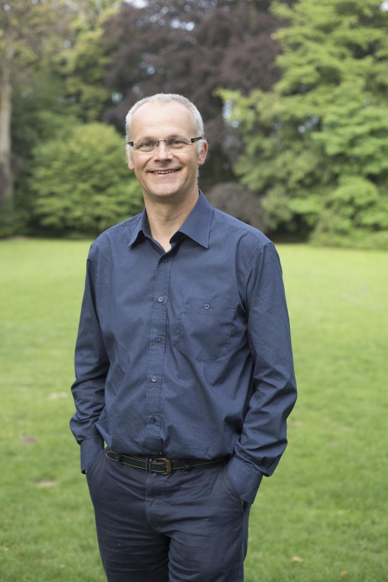 Coördinator van Steunpunt Groene Zorg, Willem Rombaut.