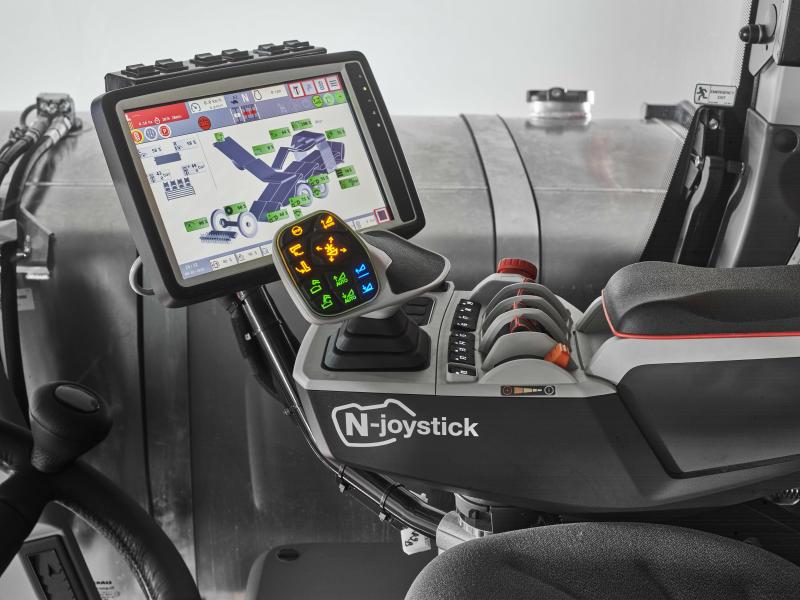 De N-joystick van Dewulf.