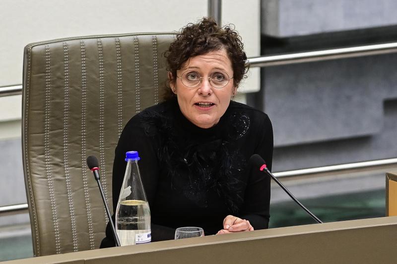 Vlaams minister Lydia Peeters (Open VLD).