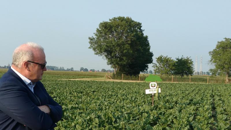 Marc Ballekens, directeur Strategie en Marketing, gaf ons toelichting bij de evoluties op de suikerbietmarkt en het rassenaanbod.