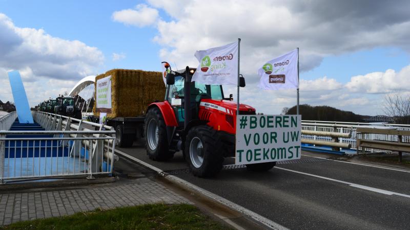 De grote tractorenestafette van eerder dit jaar heeft zeker de aandacht getrokken.