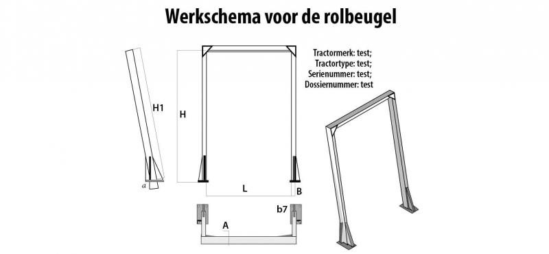 SecuTrac levert de nodige plannen om een rolbeugel te bouwen. Het is echter raadzaam om dit door een professional te laten maken.