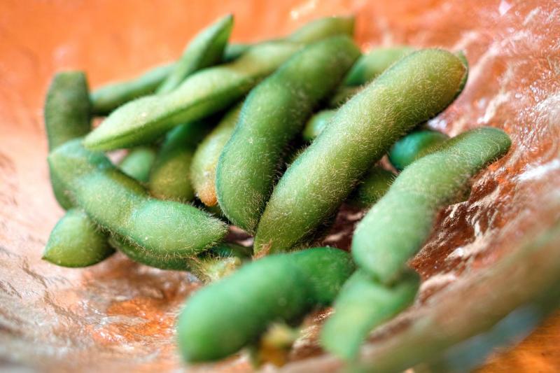 Edamame is nieuw in onze contreien.