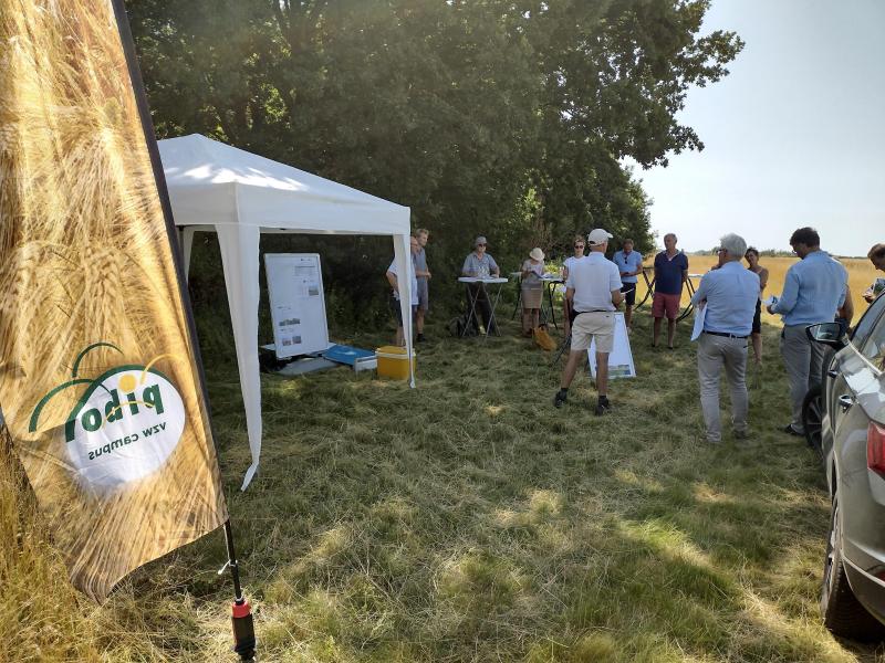 Op de demodag rond NPI’s in Borgloon blijkt het nut van natuur in de landbouw groot.