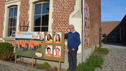 Taverniers is al 10 jaar burgemeester.