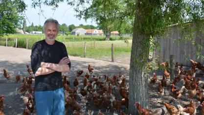 Stefaan Deraeve kiest voor biologisch, omdat hij gelooft in de filosofie ‘van grondstof naar grondstof’.